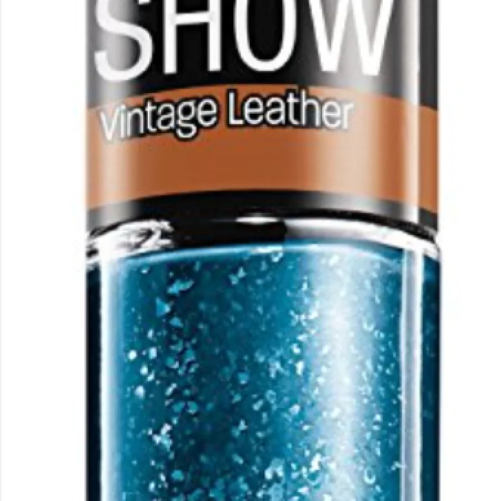 Maybelline, Color Show Vintage Leather, Vernis à ongles, N° 207, Tentation turquoise, 7 ml