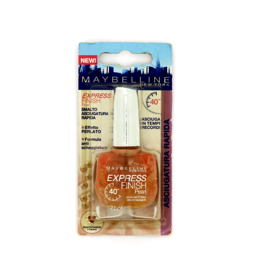 Maybelline, Express Finish 40 Seconds, Vernis à ongles, N° 405, Perle, 10 ml