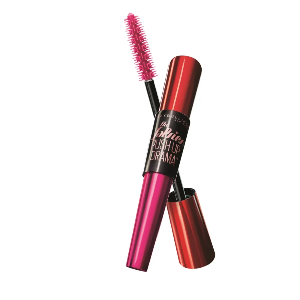 Maybelline, The Falsies Push Up Drama, Mascara, 001, Très noir, 9.5 ml